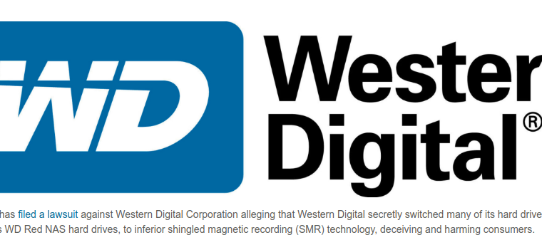 Western Digital gets sued for sneaking SMR disks into its NAS channel thumbnail