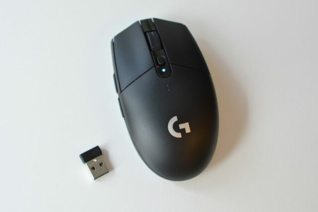 The Logitech G305 Lightspeed wireless gaming mouse.