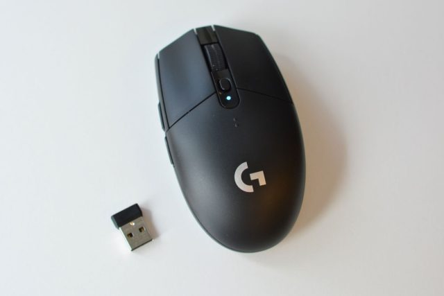 Logitech's G305 Lightspeed gaming mouse.