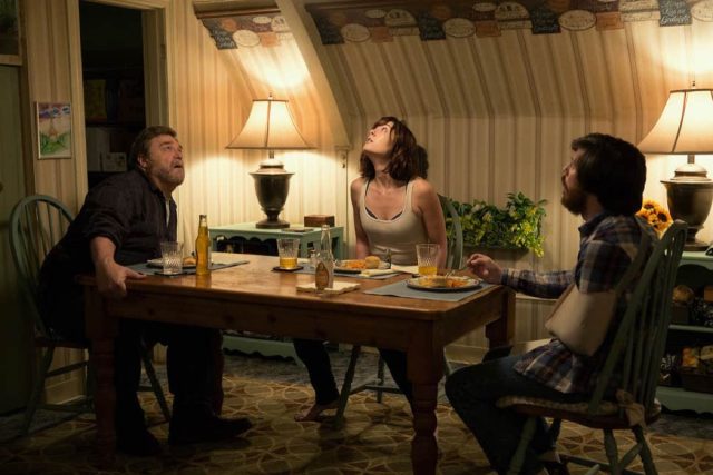 <em>10 Cloverfield Lane</em> (2016) is the second installment in the franchise, in which a young woman is trapped in an underground bunker with two other survivors of a catastrophic event that has rendered the surface uninhabitable.