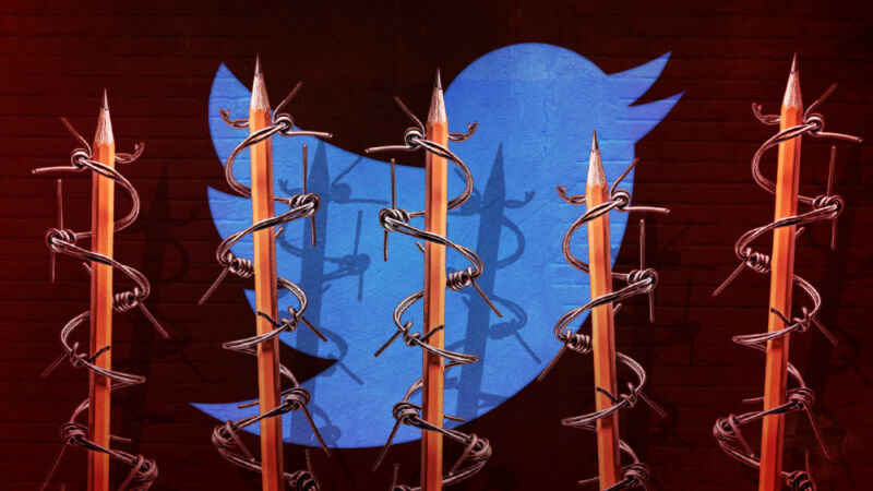 twitter free speech pencil fence 800x450 - Leaked Trump order is a wide-ranging attack on Facebook and Twitter