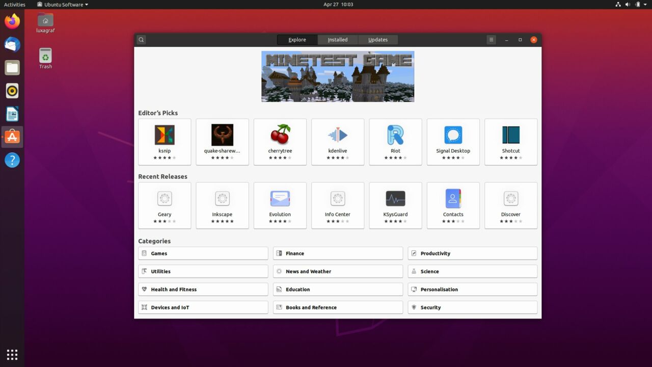 Ubuntu 2004 Welcome To The Future Linux Lts Disciples Ars Technica
