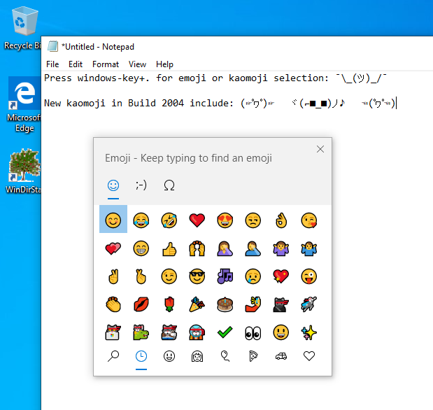 , Nyheder i Windows 10 Build 2004