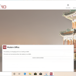 I plugged the power jack back in to allow the laptop to recharge, having now loaded the battery test, before running the battery test. This is not normal.