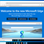 Voila&mdash;we've installed Edgium in the Sandbox, without disturbing the "real" system, which is still running legacy Edge.