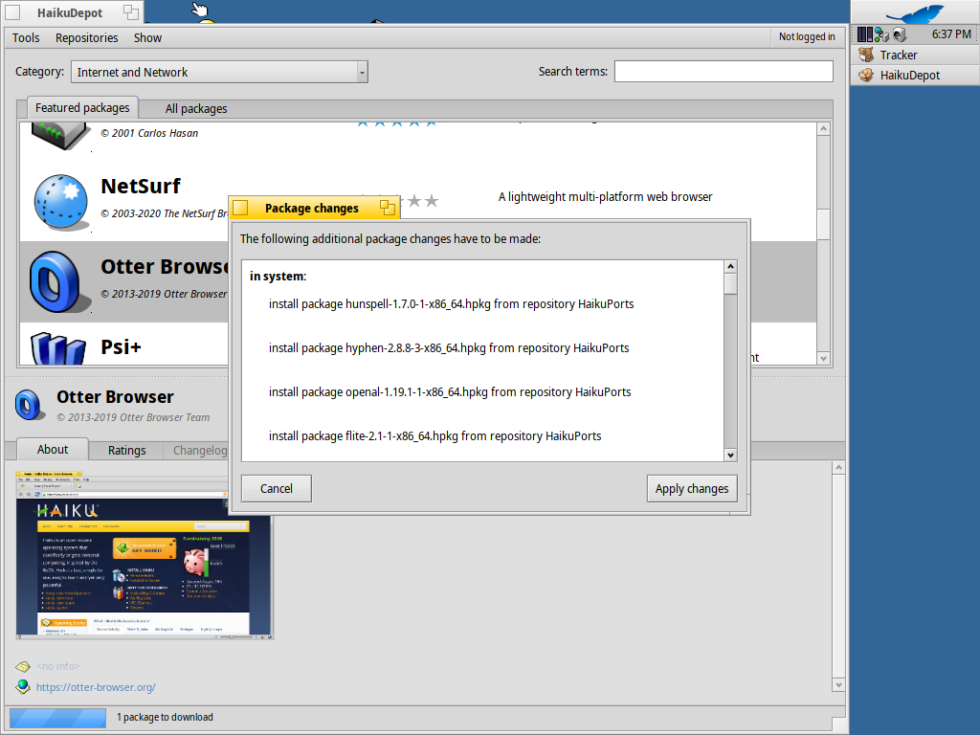 A decidedly non-Linux distro walkthrough: Haiku R1/beta2 - Ars Technica