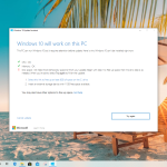 I could not get to 6GiB free disk space, a day after first booting the EVOO, for love nor money. The 2004 upgrade requires 8GiB, so that's the end of those plans.