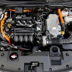 Under the hood is a 1.5L Atkinson-cycle engine, which spends most of its time acting as a generator for the car's electric propulsion motor.