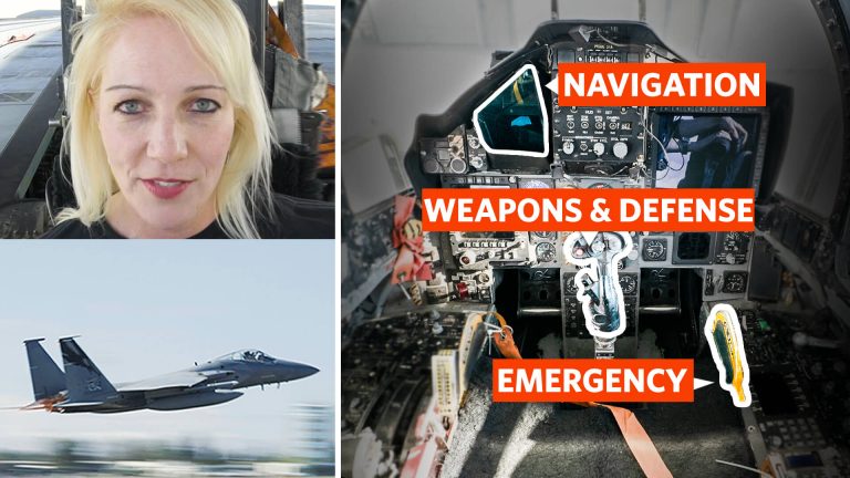 Human Interface: What (almost) every button in an F-15C fighter’s ...
