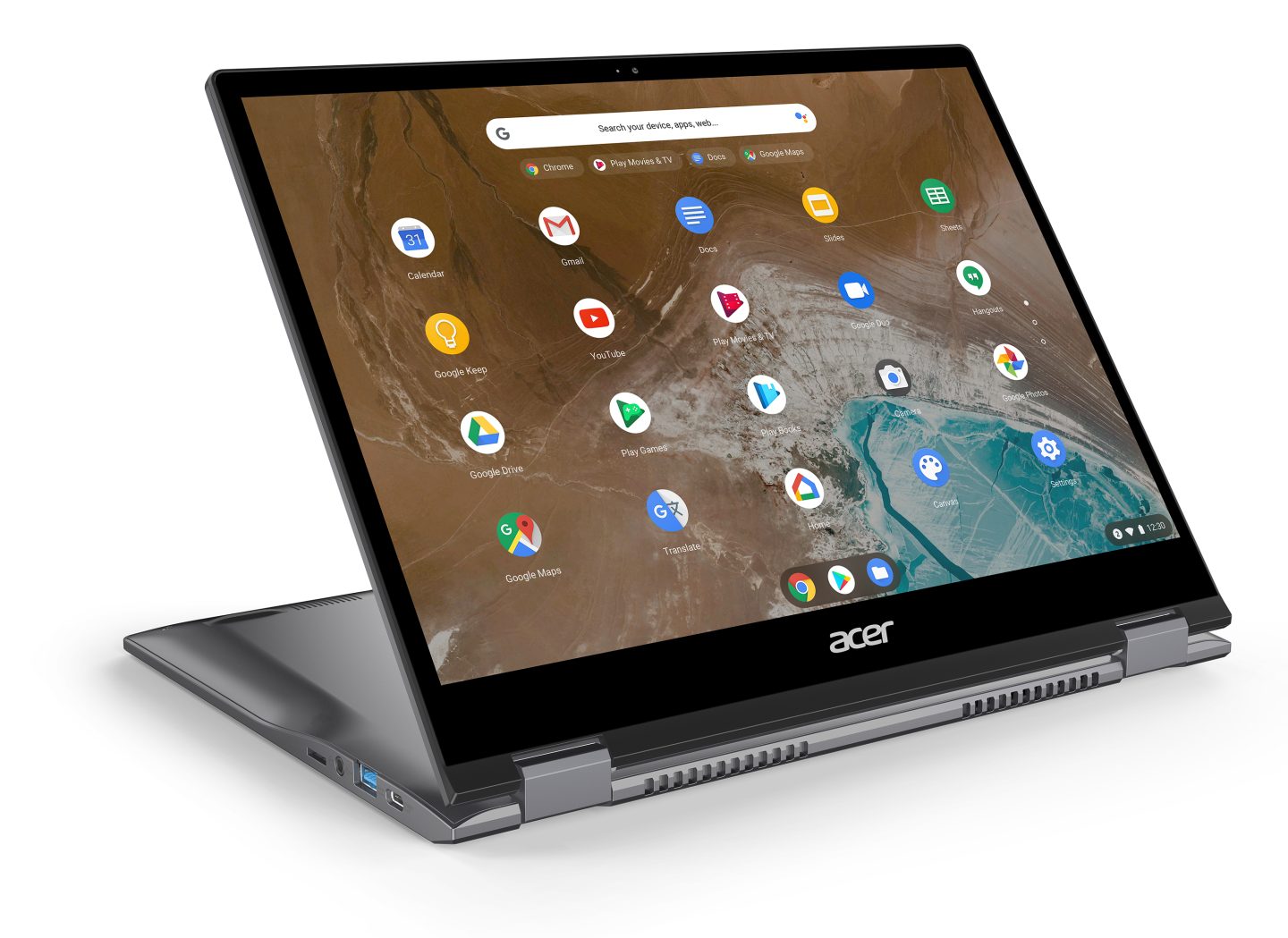 , Acers nye flagskib Chromebook er hele aluminiumsspin 713