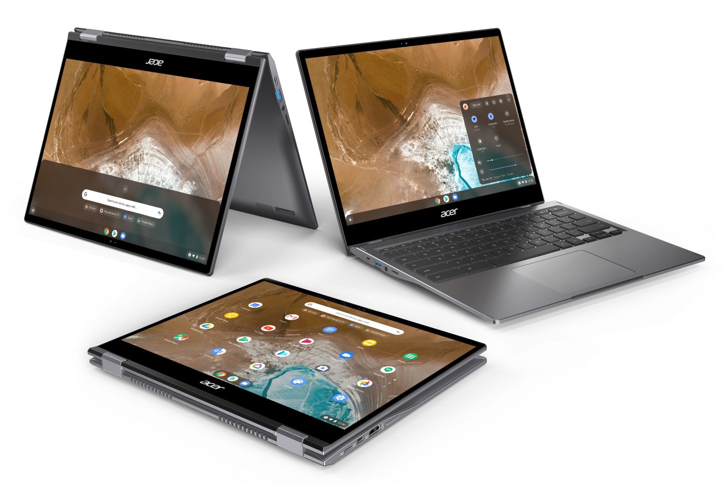 , Acers nye flagskib Chromebook er hele aluminiumsspin 713