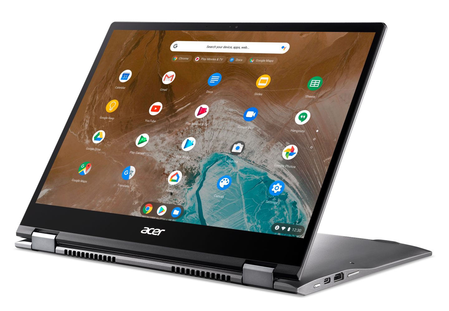 , Acers nye flagskib Chromebook er hele aluminiumsspin 713