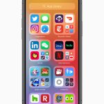 The new App Library feature in iOS 14.