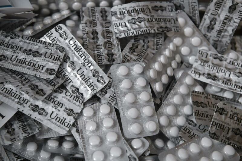 Image of drug packaging.