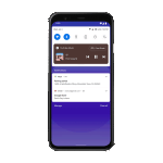 A gif of the audio output controls.