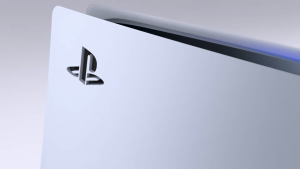 Promotional image of upcoming video game console.