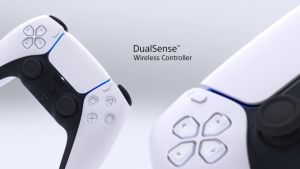 Promotional image of upcoming video game console.