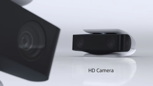 Promotional image of upcoming video game console.