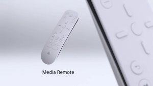 Promotional image of upcoming video game console.