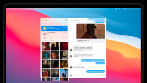 Promotional screenshot of updated operating system.