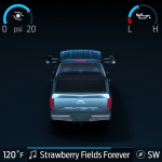 I've just noticed in this screenshot, the truck is doing 104mph. It must be a German-spec F-150 ;)