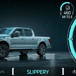 Some of the other display modes show you this real-time avatar of your truck.