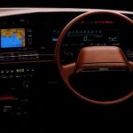 Toyota&rsquo;s first CD-ROM navigation system was fitted on the Japanese-market 1987 Toyota Crown Royal Saloon G.