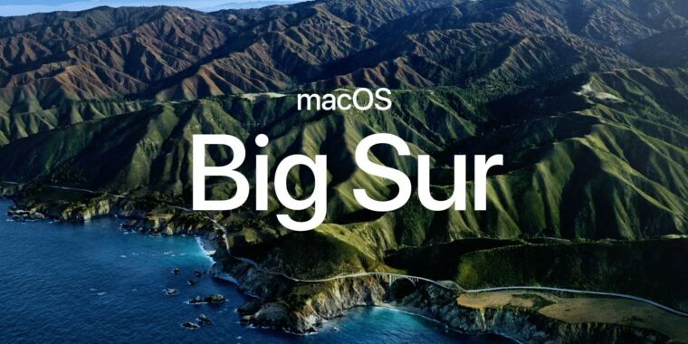 mac os big sur latest version