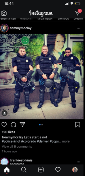 Insta Cop - What does insta cop mean?