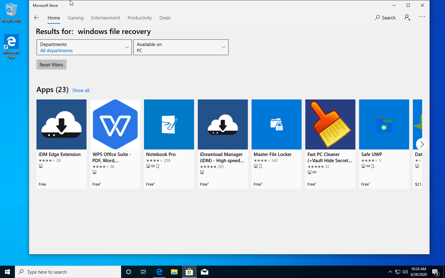 , Microsoft føjer værktøjet til udtjening af WINFR-filer til Microsoft Store