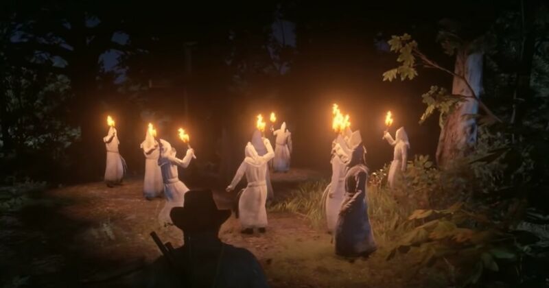 Hackers had been spawning these character models from the single player version of <em>Red Dead Redemption 2</em> in the multiplayer Red Dead Online.”></p><div class='code-block code-block-2' style='margin: 8px 8px 8px 0; float: left;'>
<!-- TH-Rectangular336x280 -->
<ins class=