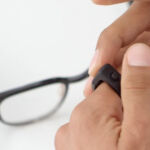You control the glasses with this joystick ring! Crazy, right?