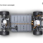 The vehicle uses Volkswagen's MEB electric architecture but will feature Audi-specific tuning.
