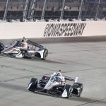 An uncharacteristic mistake from the Penske pit crew left Will Power with a loose wheel. When it parted company with the rest of his vehicle, the car slid down the track, then back up to the wall. In the process, the wheel ran over the top of Power's car but was deflected away from his head by the Aeroscreen.