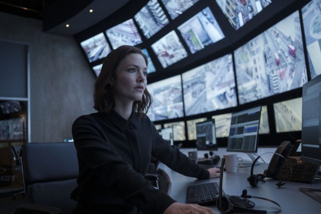 Screenshot from BBC series The Capture.