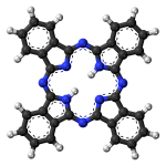 Diagram of a large, roughly square molecule.
