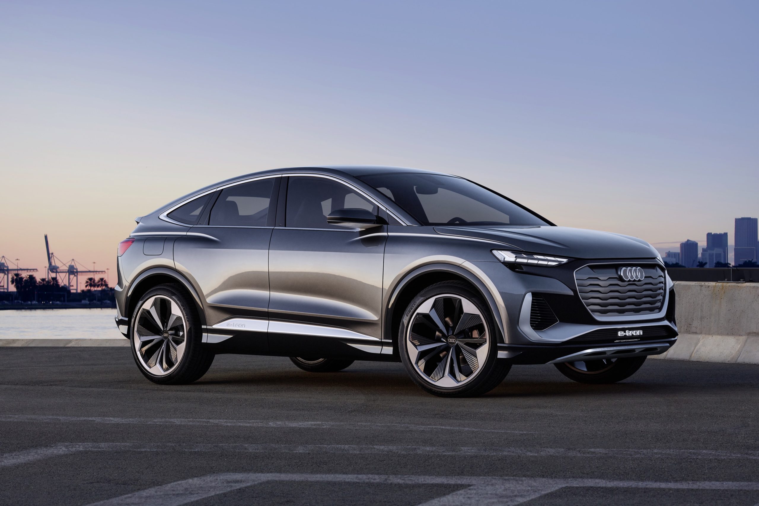 Audi drops a new electric Q4 e-tron Sportback crossover—on sale in