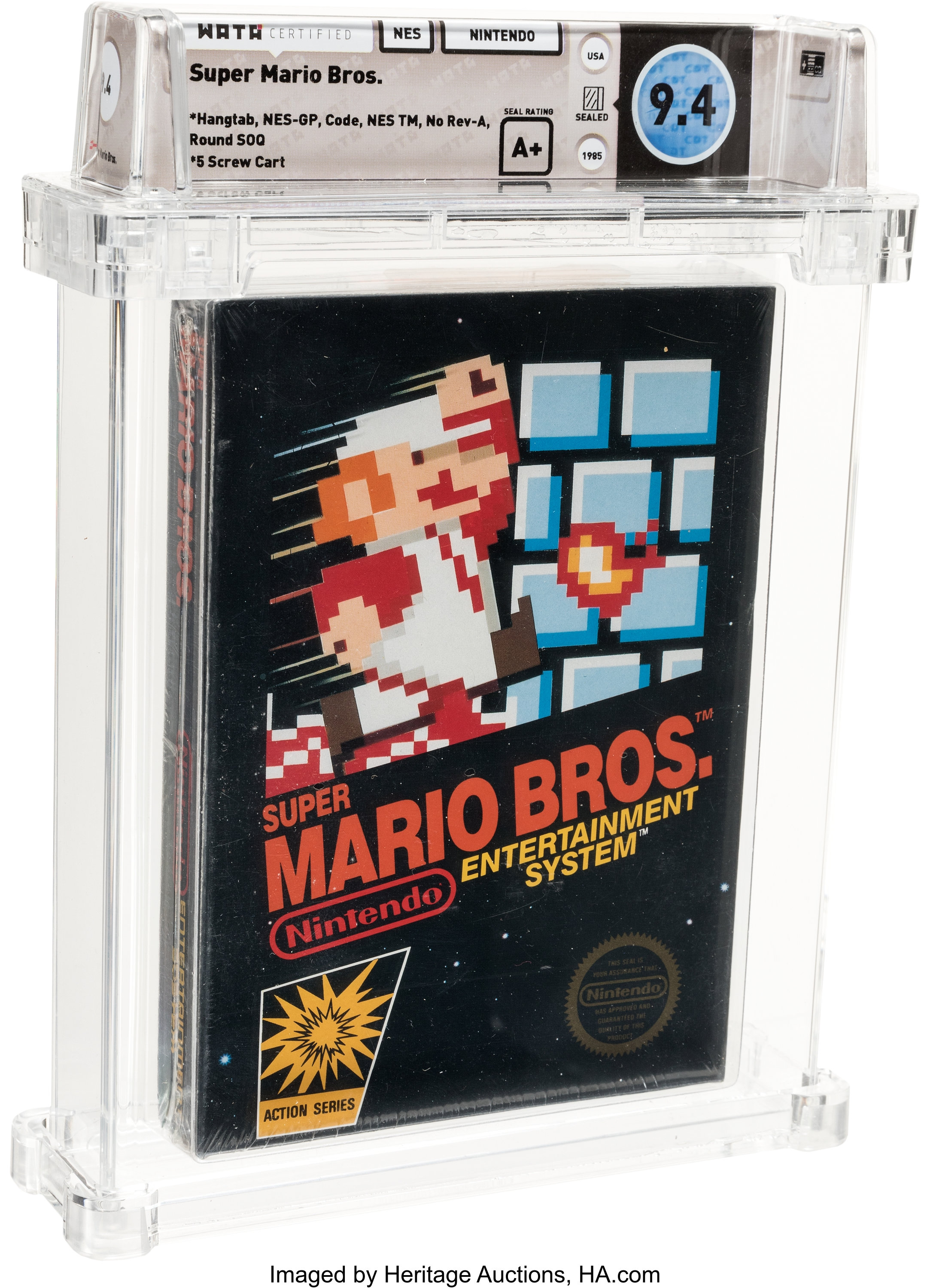 Super mario bros sealed on sale 9.4