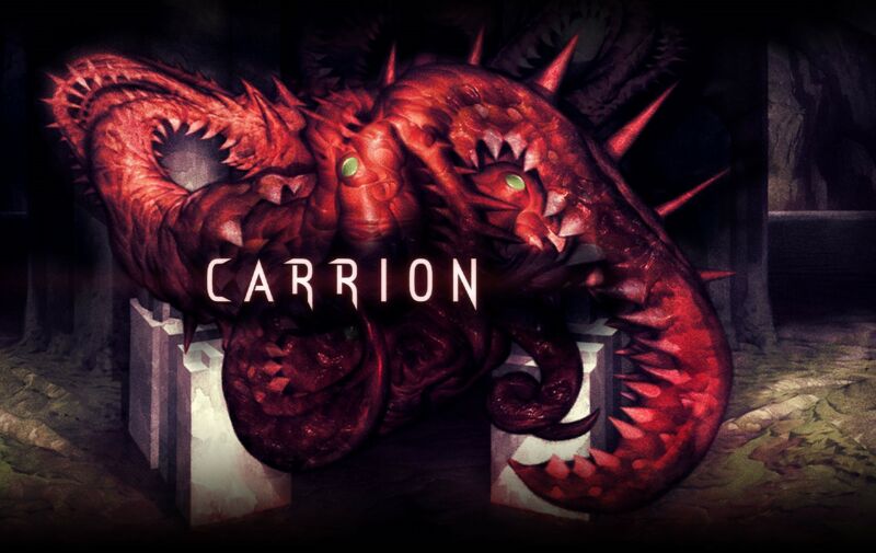 Carrion hand-drawn art of lead monster