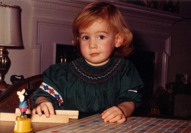 What sort of offensive filth might this child be exposed to on the <em>Scrabble</em> board?