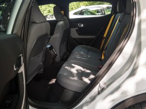 The interior of a polestar 2