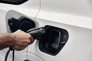 The charging plug of a polestar 2