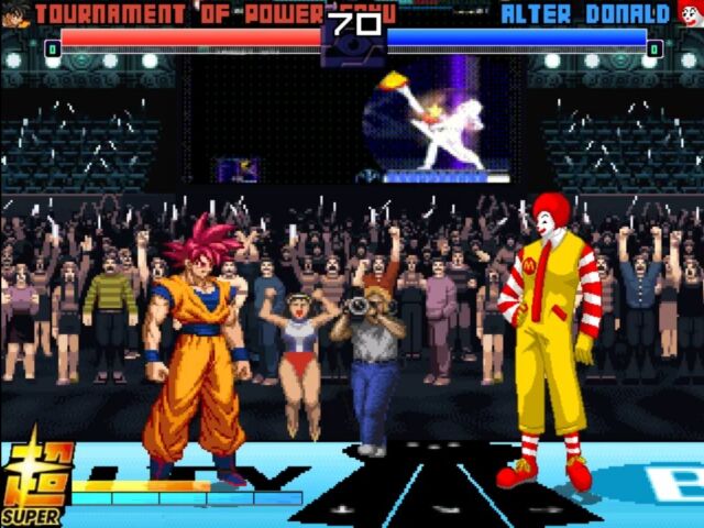 So you know the game mugen where you basically add your own characters and  stages to basically make your own fighting game…. (Photo from internet  below if you don't know what mugen