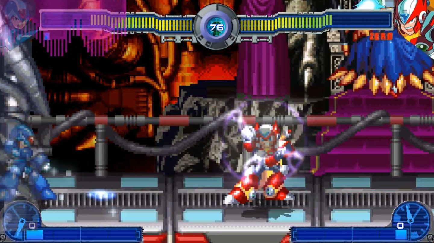 Screenshot from video game MUGEN. 