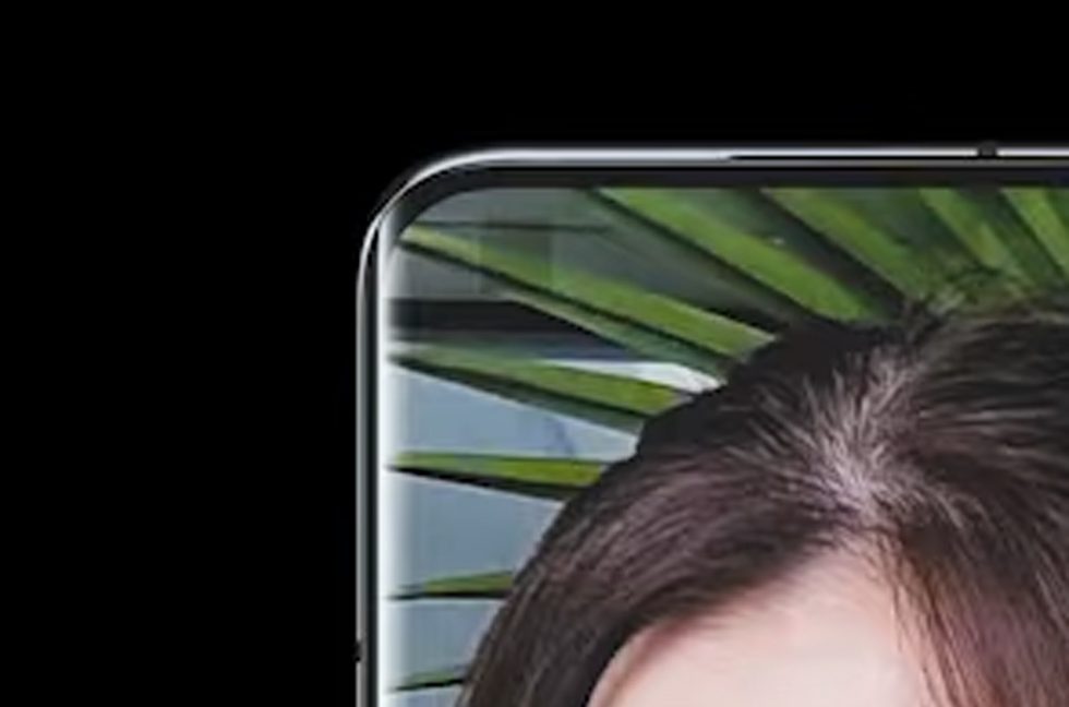 Pictures of under-display cameras.
