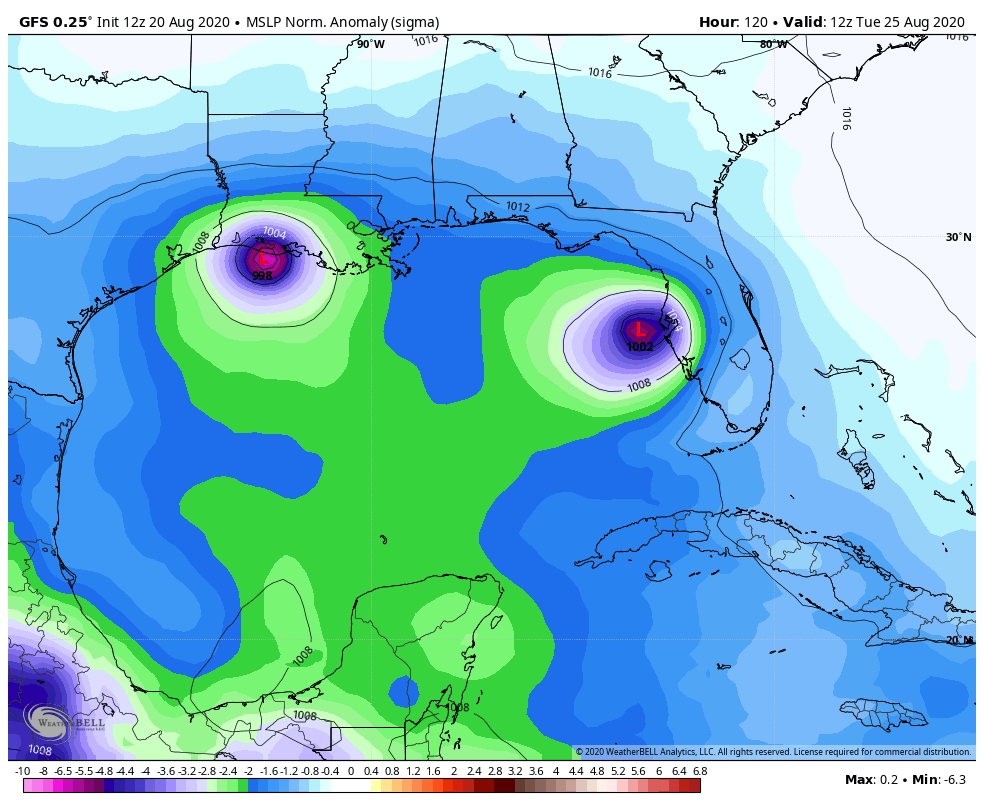 It’s 2020, so of course two tropical storms are coming to the Gulf of