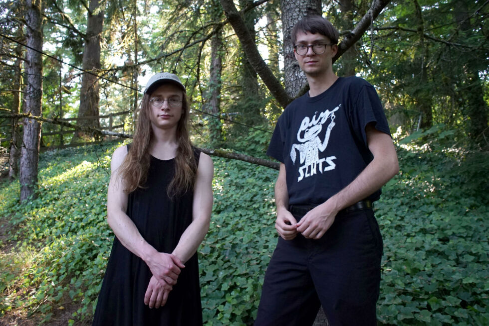Toby Alden (left) and Clayton Collins (right) in their hometown of Portland, OR.