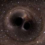 Image of an oddly distorted region of space.