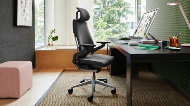The Steelcase Gesture office chair.