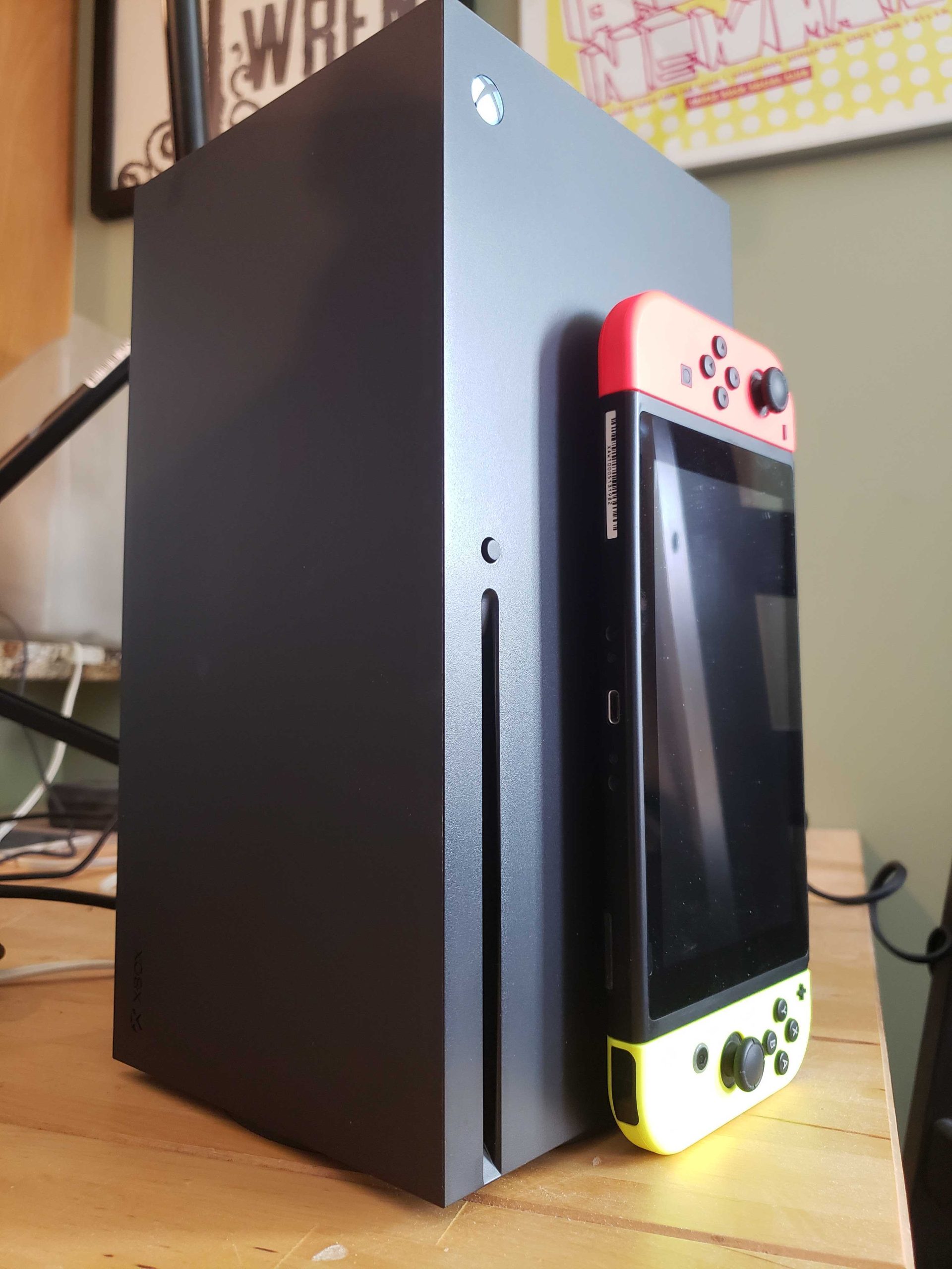 Just swapped my nintendo switch for an Xbox Series S, I hope